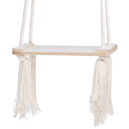 Misioo Balançoire, plate, beige, velours côtelé de qualité supérieure