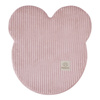 MISIOO Bärchen Sitzsack, 46x25 cm, hellrosa, Premium-Cord
