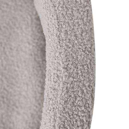 MISIOO Dry flower pool, 95x30 cm, graues Lammfell (+ 200 Kugeln silber, perlmutt, hellblau), Floral Fun Zone