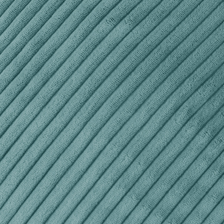 MISIOO Puffy Square Sessel, 77x67x50, blau, Premium-Cord