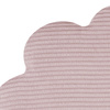 MISIOO Flower pouf, 54x25 cm, light pink, premium corduroy