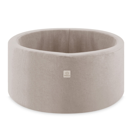 MISIOO Dry Kinderbecken, 90x40 cm, Beige, ECO, Wasserdicht