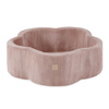MISIOO Bällebad Blumenbecken mit Matte, 95x30, rosa, Premium-Cord, Floral Fun Zone