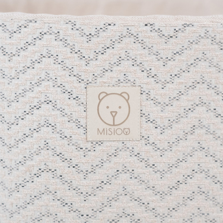 MISIOO Dry Pool 90x30 cm, rund, Creme, Softie Canvas