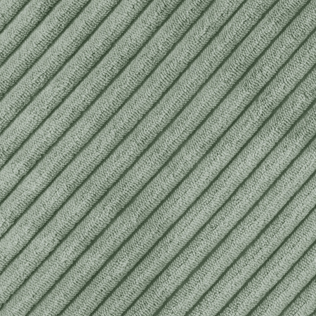 MISIOO Foldie Sofa mit Armlehnen, Premium Cord grün