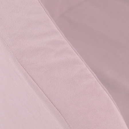 MISIOO Sessel, rosa, Samt