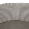 Misioo Basen z piłkami, beżowy, okrągły, sztruks premium, 90x30, 200 piłek: perłowy, żółty, złoty