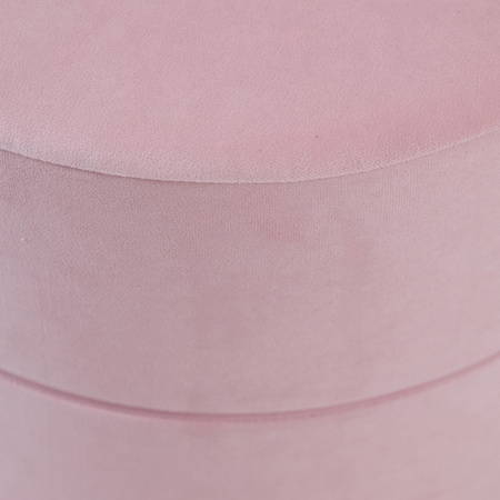 MISIOO Hocker, 40x30 cm, rund, rosa