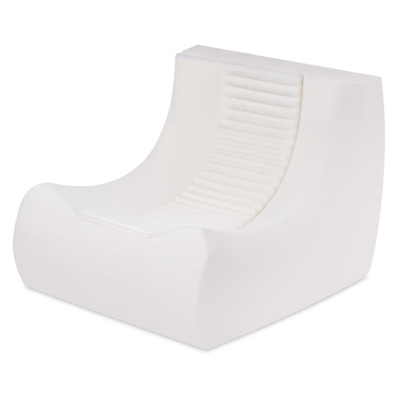 MISIOO Ergonomischer Kindersessel MOONI, beige, Puffy Lamell