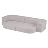 MISIOO Sofa Bed Foldie, szary baranek