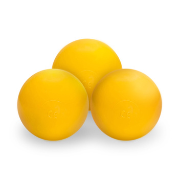 MISIOO Piłka do suchego basenu, 6 cm, żółta